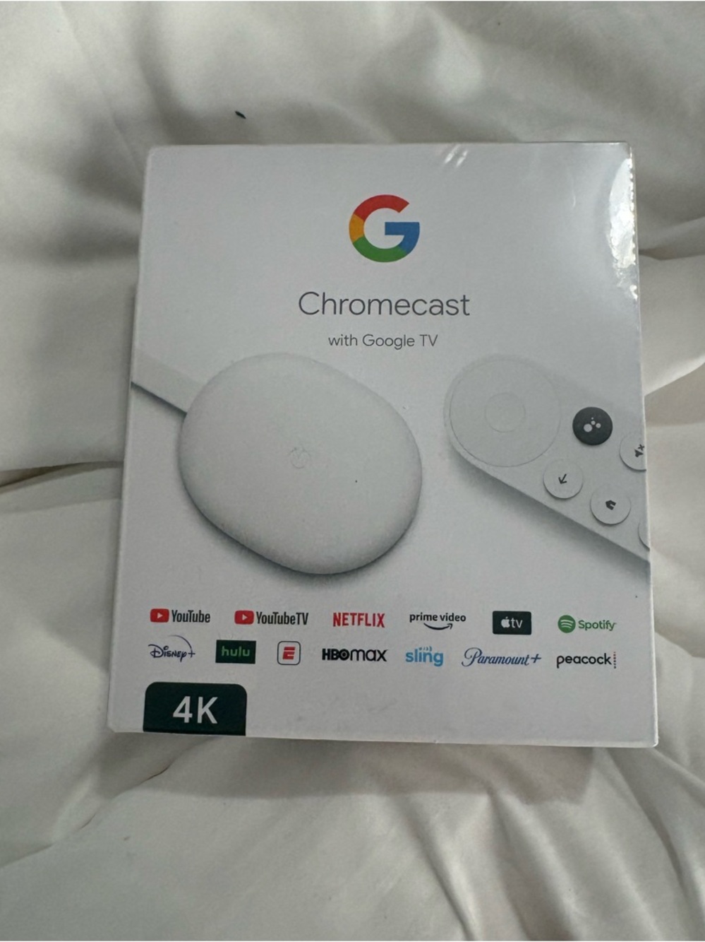 Google TV Streaming Box - White